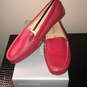 Rockport Red Loafers